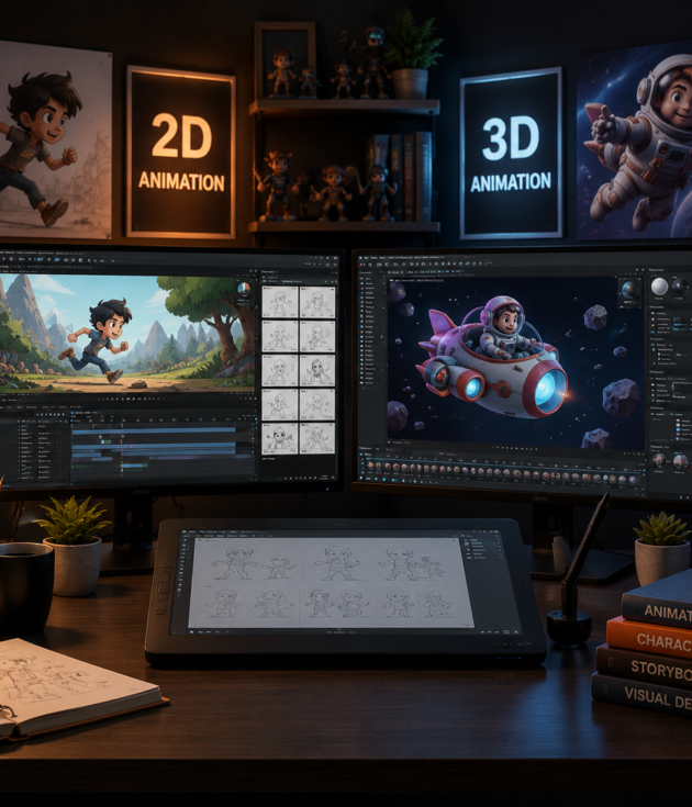 2D/3D Animation