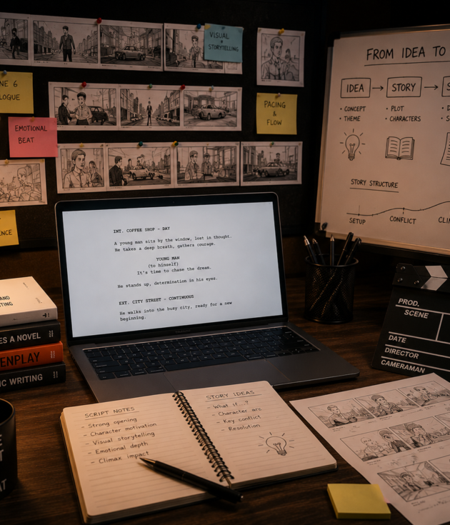 Script Writing & Storyboarding